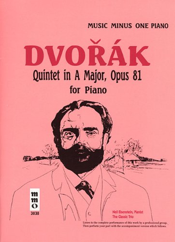 Dvorak - Quintet in A Major, Op. 81: Music Minus One Piano (Music Minus One (Numbered))