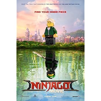 The LEGO Ninjago Movie Poster Limited Print Photo Jackie Chan, Dave Franco Size 16x20 #1