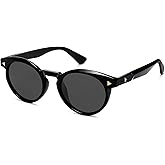VANLINKER Retro Round Polarized Sunglasses for Men Women Classic Vintage Circle Shades VL9875
