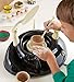 HearthSong Pottery Wheel Special, Includes Six Lbs. Air Dry Clay, Three Clay Knives, Cutting Cord, 12 Paint Pots, Two Paintbrushes, and Instructions, for Kids