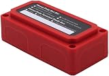 Tiardey 300A Red Bus Bar Power Distribution Block 4x M8 Studs 12-48V DC Marine view 2
