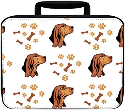 Bruno Jura Hound Dog Breed Insulated Lunch Box Bag