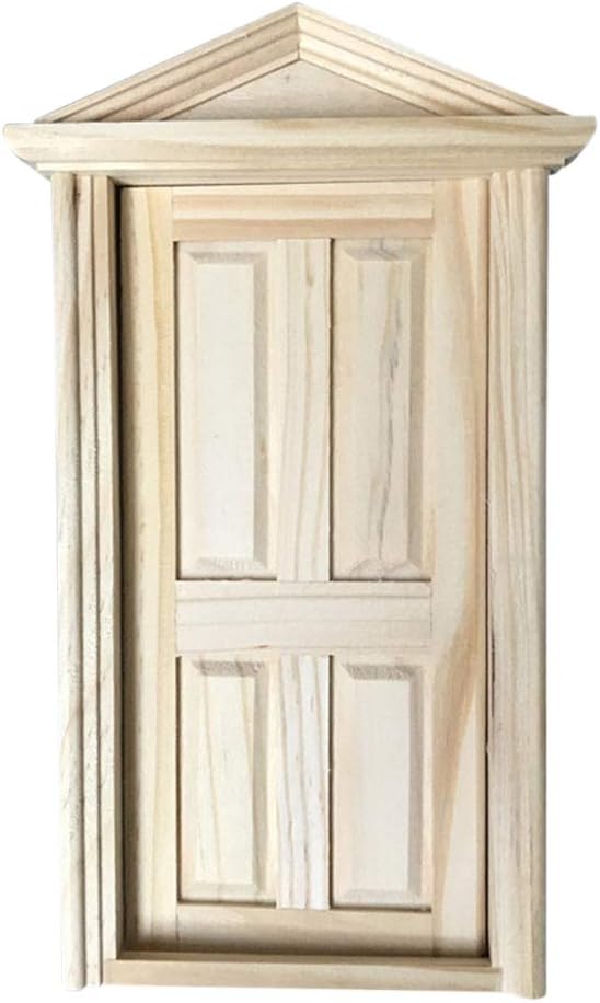 dolls house wooden front door