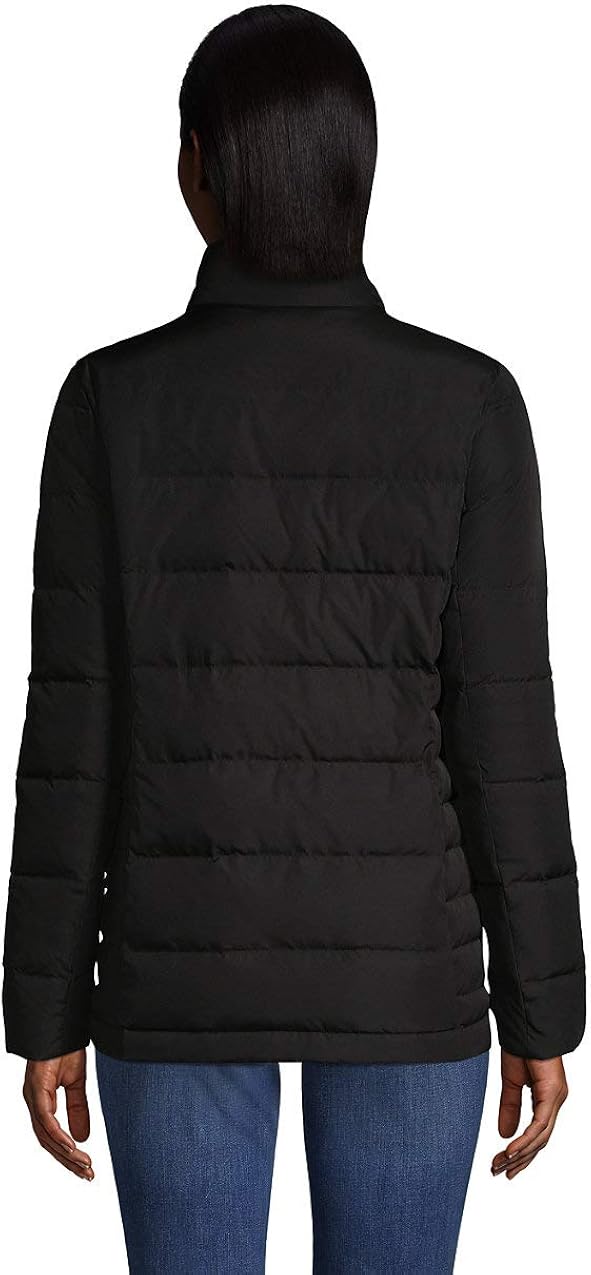 lands end long puffer coat