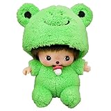 Sekiguchi Monchhichi Fluffy Animal Costume Frog Bebichhichi Boy Plush