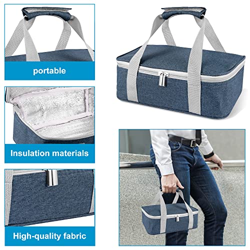 Electric Lunch Box Food Heater (New Upgrade Anti-Side Leakage) Electric Lunch Box for Car and Home 12v 24v 110v Portable Food Warmer 1.5 L Large Capacity Removable Stainless Steel Heating Lunch Box