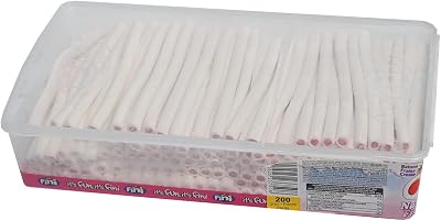 Rebuçados - Frasco de Morango de Creme Finipalo 200 unidades