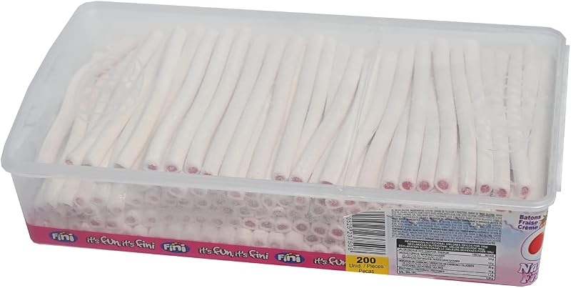 Golosinas - Finipalo Nata Fresa Tarro 200 uds — foto 1 de 6