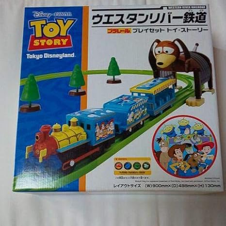 Amazon ディズニーランド限定 プラレール ウエスタンリバー鉄道 トイ ストーリー 車両 ホビー