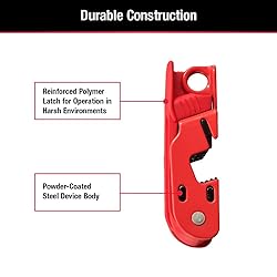 Master Lock Red Electrical Box Circuit Breaker
