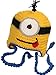 Hand Made Girl Boy Crochet Hat Knit Ski Cartoon Cap (Blue)
