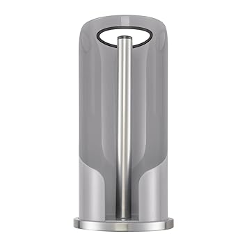 Wesco Papierrollenhalter, Metall, grau, 15.6 x 35.2 x 14 cm
