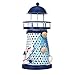 YESURPRISE Anchor Lighthouse Night Light Lamp Home Décor Color Changing LED Lantern Openwork Nautical Gifts for Kids Living Room Kitchen Desk Table Mediterranean Style Ocean Sea Beach Decoration