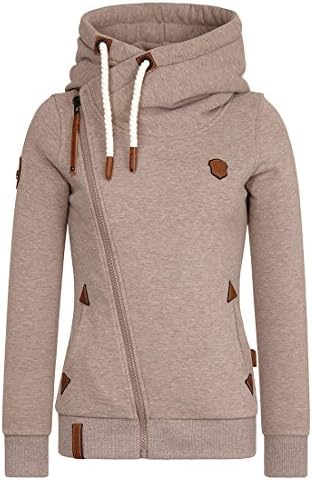 Naketano Women's Zipped Jacket Family Biz Djubre Melange, M