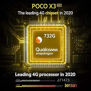 Xiaomi Poco X3 NFC - Smartphone 128GB, 6GB RAM, Dual Sim, Shadow Gray - immagine 4