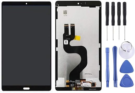 Amazon Com Flex Cable Repair Parts Lcd Screen And Digitizer Full Assembly For Huawei Mediapad M5 8 4 Inch Sht Al09 Sht W09 Black Color White Electronics