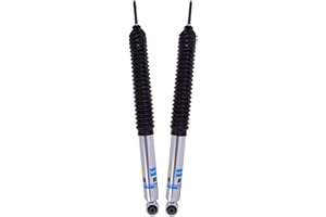 TRENDSAUTO Pair of Rear 5100 Series Monotube Shocks fits 2007-2021 Tundra 4WD with 0-1" Rear Lift | Easy Installation | Digressive Valving