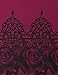 Womens Printed Flow Top,Laksmi Short Sleeve Scoop Neck A Line Loose Fit Casual Tunic Shirt,L Magenta