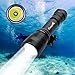 Diving Flashlight,CrazyFire Multiple Modes Scuba Diving Flashlight 1050lm Underwater 150m Professional Submarine Light with Battery and Charger