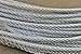 Globe Light Suspension Kit, Galvanized Steel Cable, 60 ft., Attachments Included