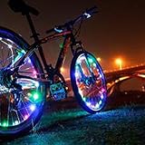 LEDMO Rechargeable Bicycle Rim Multicolor LED Lights