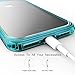 Mkeke Compatible with iPhone Xs Case,iPhone X Case,Clear Anti-Scratch Shock Absorption Cover Case iPhone Xs/X Green