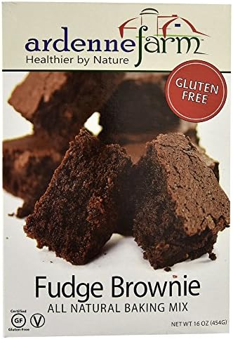 Ardenne Farm All Natural Gluten Free Baking Mix Fudge Brownie -- 16 oz (Pack of 2)