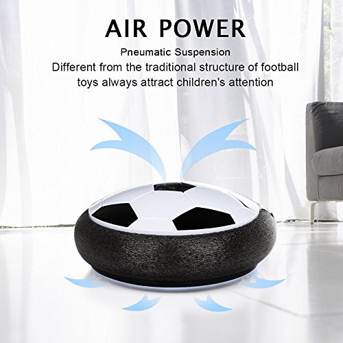 EpochAir Hover Soccer Ball for Boys Toys, Hover Football Disk Toy with LED Light and Foam Bumpers Indoor Outdoor , for 5 6 7 8 11 Year Old Boy Girl - Thumbnail 4