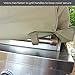 Formosa Covers | BBQ Built-in Grill Top Cover New Material Water Resistant Secure Fit for 36 inch Long BBQ Built-in Grill, Taupe, 36