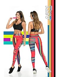 Leggings de cintura alta, compresión, anticelulitis, control de barriga, entrenamiento, yoga, gimnasio, correr, para dama