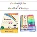 Glitter Gel Pens for Adult Coloring Books Glitter Pens Neon Colored Pens Art Markers for Drawing Doodling Crafts Scrapbooks Bullet Journal, Sparkle Gel Pen Marker Set for Kids (60 Glitter Gel pens)