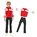 Barwa 3 Sets Doll Clothing Suit Fashion Casual Wear Clothes/outfits for Barbie's Boy Friend Ken Doll
