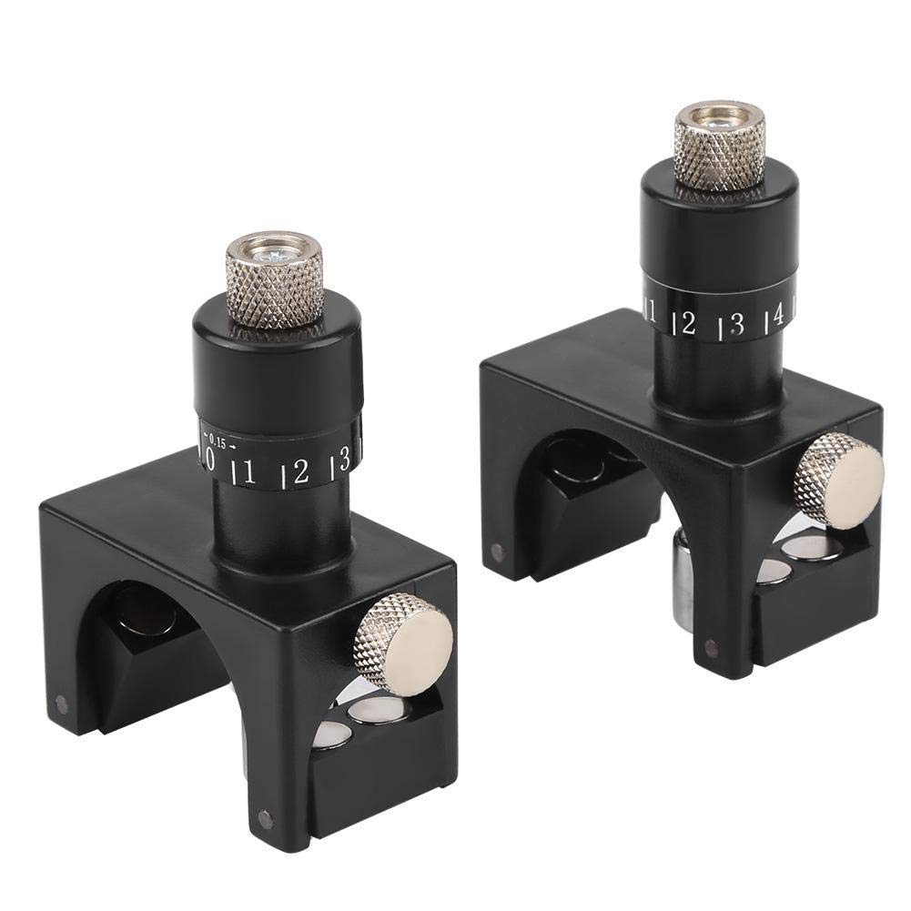 Nikou 2pcs Electric Planer Magnetic Blade Electric Planer Blade Adjustment Fixture Installer Woodworking Tools