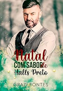 Livro Natal com sabor de Halls Preto
