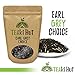 The Teaki Hut Organic Hand-Blended Earl Grey Choice Loose Leaf Black Tea, 2 oz. (30 Servings)