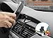 JEBSENS Magnetic Phone Car Mount, Universal Magnetic Car Phone Holder Metal Dashboard Cell Phone Stand Compatible with All Smart Phones, Black