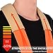 GOOACC moving straps 13Feet Lifting Straps 2 Person Moving Shoulder Harness Lifter Aid with Foam Pad, Carry Bag Max Load 600 Pound