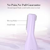 TOUCHBeauty Eyebrow Trimmer AG-1658 Purple, Facial Hair Remover, Portable view 6