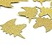 NICROLANDEE Glitter Gold Unicorn Paper Confetti for Birthday Party Decor Children Party Supplies Table Scatter Decor Baby Shower Wedding Bridal Shower Favors 50g/Pack (Unicorn Confetti)