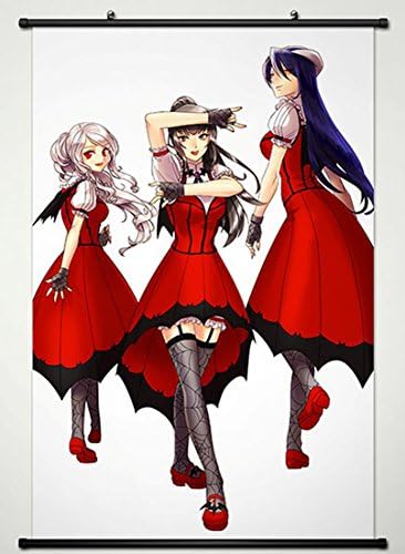 Wall Scroll Poster Fabric Painting for Anime Key Roles 020 L