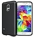 TUDIA LITE TPU Bumper Protective Case for Samsung Galaxy S5 Mini ** for S5 Mini Version ONLY ** (Black)