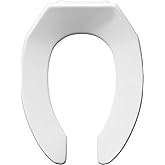 PROFLO PFTSCOF2000 Elongated Open-Front Toilet Seat - White