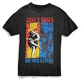 Bravado Guns N Roses 1991 Illusion Combo Men's T-Shirt