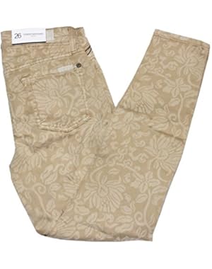 7 for All Mankind Women's Cropped Gwenevere Skinny Jeans