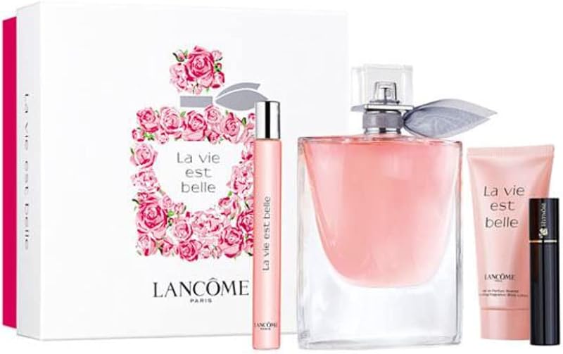 Lancome La Vie Est Belle Eau de Parfum 100ml Gift Set 2022 with Lotion & Travel
