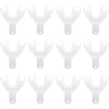 thumbnail image 2 of 36 Pack Dental Disposable 3-in-1 Impression Trays - Anterior, Perfect For Dentists & Clinics 2 of 6