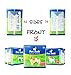 ZHAN Disposable Dog Diapers Male Physiological Pants Absorb a Large Amount of Urine and Prevent pet estrus (X-Small, Blue)