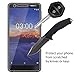 (2 Pack) 3.1, 3.1 A, 3.1 C Tempered Glass Screen Protector, 2.5D Arc Edges 9 Hardness HD Anti-Scratch Bubble-Free (NoOrzero Compatible for Nokiat full coverage due to curved edge)