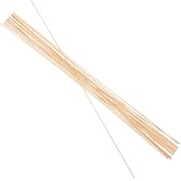 VANZACK 20pcs Kite Making Kit Flexible Bamboo Dowels for Kite Construction Lightweight Support Sticks for DIY Craft Projects Stable Frame Shape Outdoor Family Activity