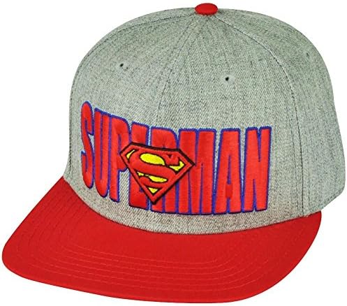 Superman Logo Snapback Hat